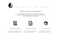 Desktop Screenshot of chimere-agence.com